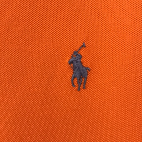 🏇POLO BY RALPH LAUREN🏇 SIZE L🐎 VIBRANT ORANGE🍊 - Picture 2 of 8